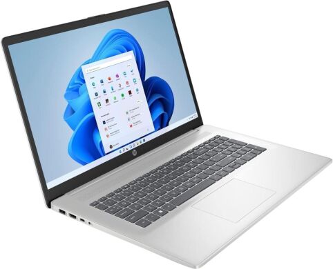 Ноутбук HP 17t-cn300-9pr539 / 17.3" (1600x900) TN / Intel Core i5-1335U (10 (12) ядер по 3.4 - 4.6 GHz) / 8 GB DDR4 / 256 GB SSD / Intel Iris X Graphics / WebCam / Win 11 Home