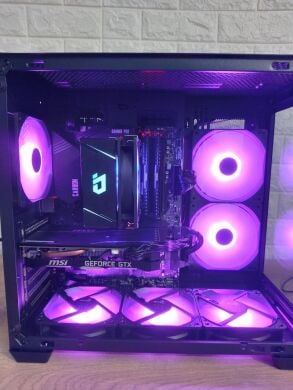 Ігровий ПК AeroCool Dryft Tower / Intel Core i5-8400 (6 ядер по 2.8 - 4.0 GHz) / 16 GB DDR4 / 500 GB SSD M.2 + 500 GB HDD / nVidia GeForce GTX 1660 Super, 6 GB GDDR6, 192-bit / 600W / Windows 11 Pro