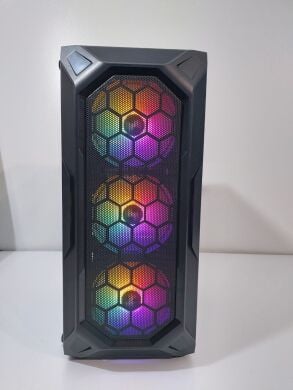 Ігровий ПК 1stPlayer FireBase X6 Tower / Intel Core i5-8400 (6 ядер по 2.8 - 4.0 GHz) / 24 GB DDR4 / 128 GB SSD M.2 + 512 GB SSD / nVidia GeForce GTX 1660 Ti, 6 GB GDDR6, 192-bit / 550W