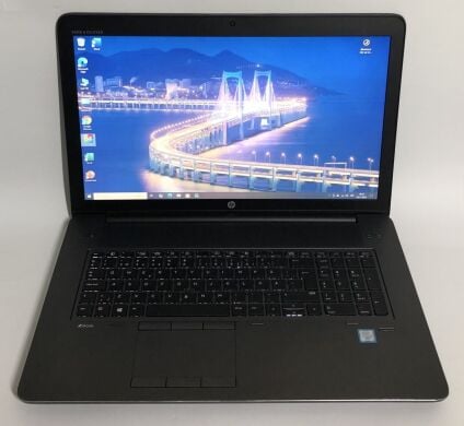 Мобильная рабочая станция HP ZBook 17 G3 / 17.3" (1600x900) TN / Intel Core i5-6440HQ (4 ядра по 2.6 - 3.5 GHz) / 8 GB DDR4 / 128 GB SSD + 750 GB HDD / nVidia Quadro М1000M, 2 GB DDR3, 128-bit / WebCam / Win 10 Pro