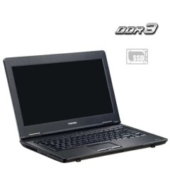 Ноутбук Toshiba Tecra M11 / 14" (1366x768) TN / Intel Core i3-370M (2 (4) ядра по 2.4 GHz) / 4 GB DDR3 / 120 GB SSD / Intel HD Graphics / WebCam / Без АКБ