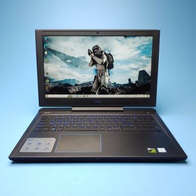 Игровой ноутбук Dell G7 7588 / 15.6" (1920x1080) IPS / Intel Core i7-8750H (6 (12) ядер по 2.2 - 4.1 GHz) / 8 GB DDR4 / 512 GB SSD / nVidia GeForce GTX 1050 Ti, 4 GB GDDR5, 128-bit / WebCam / Win 10 Home