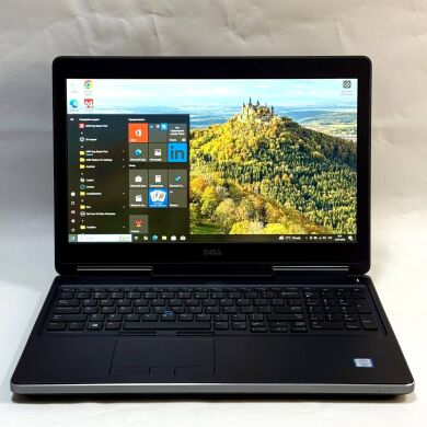Мобільна робоча станція Б-клас Dell Precision 7510 / 15.6" (1920x1080) IPS / Intel Core i5-6300HQ (4 ядра по 2.3 - 3.2 GHz) / 32 GB DDR4 / 256 GB SSD + 500 GB HDD / AMD FirePro W5170M, 2 GB GDDR5, 128-bit / Windows 10 Pro