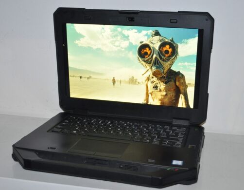 Захищений ноутбук Dell Latitude 5414 Rugged / 14" (1920x1080) TN / Intel Core i7-6600U (2 (4) ядра по 2.6 - 3.4 GHz) / 16 GB DDR4 / 240 GB SSD / AMD Radeon R7 M360, 2 GB GDDR3, 64-bit / WebCam / Wi-Fi / Bluetooth / Windows 11 Pro + Блок живлення 130W Захищений ноутбук Dell Latitude 5414 Rugged / 14" (1920x1080) TN / Intel Core i7-6600U (2 (4) ядра по 2.6 - 3.4 GHz) / 16 GB DDR4 / 240 GB SSD / AMD Radeon R7 M360, 2 GB GDDR3, 64-bit / WebCam / Wi-Fi / Bluetooth / Windows 11 Pro + Блок живлення 130W