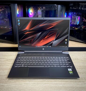 Ігровий ноутбук HP Pavilion Gaming 15 / 15.6" (1920x1080) IPS / Intel Core i7-10750H (6 (12) ядер по 2.6 - 5.0 GHz) / 16 GB DDR4 / 512 GB SSD / nVidia GeForce GTX 1650 Ti, 4 GB GDDR6, 128-bit / WebCam