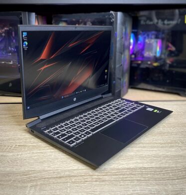 Ігровий ноутбук HP Pavilion Gaming 15 / 15.6" (1920x1080) IPS / Intel Core i7-10750H (6 (12) ядер по 2.6 - 5.0 GHz) / 16 GB DDR4 / 512 GB SSD / nVidia GeForce GTX 1650 Ti, 4 GB GDDR6, 128-bit / WebCam