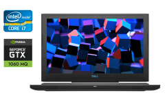 Ігровий ноутбук Б-клас Dell G7 7588 / 15.6" (1920x1080) IPS / Intel Core i7-8750H (6 (12) ядра по 2.2 - 4.1 GHz) / 16 GB DDR4 / 512 GB SSD / nVidia GeForce GTX 1060 Max-Q, 6 GB GDDR5, 192-bit / WebCam / HDMI