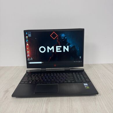 Ігровий ноутбук Б-клас HP Omen 15-dc0051nr / 15.6" (1920x1080) IPS / Intel Core i7-8750H (6 (12) ядра по 2.2 - 4.1 GHz) / 16 GB DDR4 / 256 GB SSD / nVidia GeForce GTX 1060, 6 GB GDDR5, 192-bit / WebCam