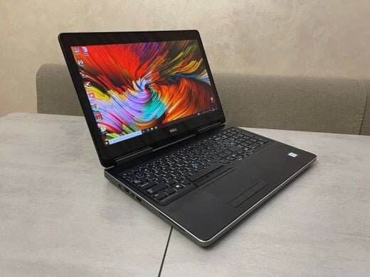 Игровой ноутбук Dell Precision 7510 / 15.6" (1920x1080) IPS Touch / Intel Core i7-6920HQ (4 (8) ядра по 2.9 - 3.8 GHz) / 32 GB DDR4 / 256 GB SSD + 1000 GB HDD / AMD Radeon R9 M375X, 2 GB GDDR5, 128-bit / WebCam / miniDP / HDMI