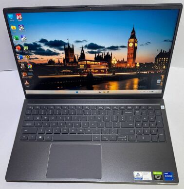 Игровой ноутбук Dell Vostro 7510 / 15.6" (1920x1080) IPS / Intel Core i7-11800H (8 (16) ядер по 2.3 - 4.6 GHz) / 16 GB DDR4 / 512 GB SSD / nVidia GeForce RTX 3050, 4 GB GDDR6, 128-bit / WebCam