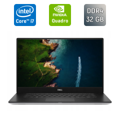 Мобільна робоча станція Dell Precision 5540 / 15.6" (1920x1080) IPS / Intel Core i7-9850H (6 (12) ядер по 2.6 - 4.6 GHz) / 32 GB DDR4 / 512 GB SSD / nVidia Quadro T1000, 4 GB GDDR6, 128-bit / HDMI / WebCam / Windows 10