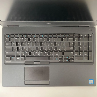 Мобільна робоча станція Dell Precision 7530 / 15.6" (1920x1080) IPS / Intel Core i7-8850H (6 (12) ядра по 2.6 - 4.3 GHz) / 16 GB DDR4 / 256 GB SSD / nVidia Quadro P2000, 4 GB GDDR5, 128-bit / HDMI / WebCam Мобільна робоча станція Dell Precision 7530 / 15.6" (1920x1080) IPS / Intel Core i7-8850H (6 (12) ядра по 2.6 - 4.3 GHz) / 16 GB DDR4 / 256 GB SSD / nVidia Quadro P2000, 4 GB GDDR5, 128-bit / HDMI / WebCam