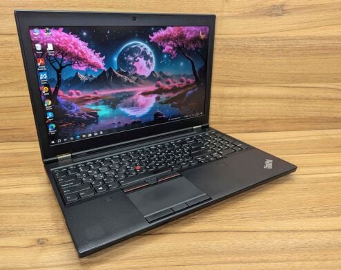 Мобільна робоча станція Lenovo ThinkPad P50 / 15.6" (1920x1080) IPS / Intel Core i7-6820HQ (4 (8) ядра по 2.7 - 3.6 GHz) / 16 GB DDR4 / 512 GB SSD / nVidia Quadro M1000M, 4 GB GDDR5, 128-bit / TouchID / WebCam / Windows 10