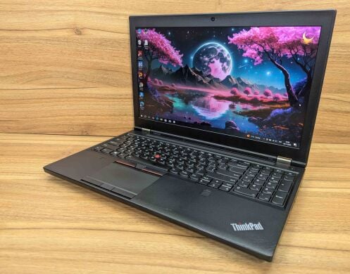 Мобільна робоча станція Lenovo ThinkPad P50 / 15.6" (1920x1080) IPS / Intel Core i7-6820HQ (4 (8) ядра по 2.7 - 3.6 GHz) / 16 GB DDR4 / 512 GB SSD / nVidia Quadro M1000M, 4 GB GDDR5, 128-bit / TouchID / WebCam / Windows 10