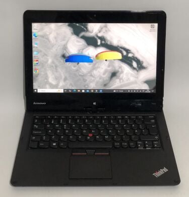 Нетбук-трансформер Б-клас Lenovo ThinkPad Twist S230u / 12.5" (1366x768) IPS Touch / Intel Core i5-3317U (2 (4) ядра по 1.7 - 2.6 GHz) / 4 GB DDR3 / 24 GB SSD + 500 GB HDD / Intel HD Graphics 4000 / WebCam / Win 10 Pro