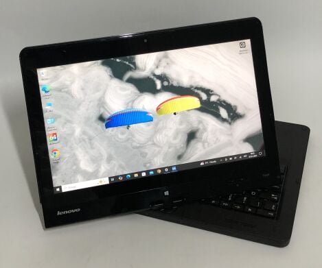 Нетбук-трансформер Б-клас Lenovo ThinkPad Twist S230u / 12.5" (1366x768) IPS Touch / Intel Core i5-3317U (2 (4) ядра по 1.7 - 2.6 GHz) / 4 GB DDR3 / 24 GB SSD + 500 GB HDD / Intel HD Graphics 4000 / WebCam / Win 10 Pro