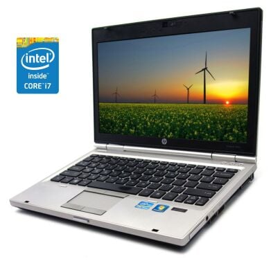 Нетбук HP EliteBook 2560p / 12.5" (1366x768) TN / Intel Core i7-2620M (2 (4) ядра по 2.7 - 3.4 GHz) / 4 GB DDR3 / 250 GB HDD / Intel HD Graphics 3000 / WebCam
