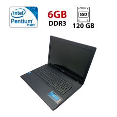 Ноутбук Asus X75 / 17.3" (1600x900) TN / Intel Pentium 2020M (2 ядра 2.4 GHz) / 6 GB DDR3 / 120 GB SSD / Intel HD Graphics / WebCam / HDMI