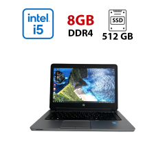 Ноутбук Б-класс HP ProBook 640 G5 / 14" (1920x1080) IPS / Intel Core i5-8365U (4 (8) ядра по 1.6 - 4.1 GHz) / 8 GB DDR4 / 512 GB SSD / Intel UHD Graphics 620 / WebCam