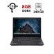 Ноутбук Б-клас Lenovo ThinkPad E495 / 14" (1920x1080) IPS / AMD Ryzen 5 3500U (4 (8) ядра по 2.1 - 3.7 GHz) / 8 GB DDR4 / 240 GB SSD / AMD Radeon Vega 8 Graphics / WebCam купити