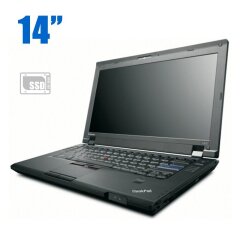 Ноутбук Б-клас Lenovo ThinkPad L412 / 14" (1366x768) TN / Intel Core i3-370M (2 (4) ядра по 2.4 GHz) / 4 GB DDR3 / 240 GB SSD / Intel HD Graphics