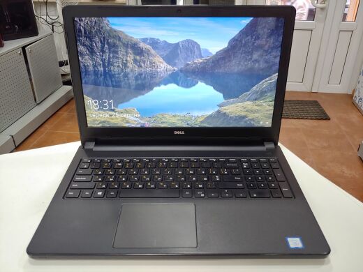 Ноутбук Dell Inspiron 15 5566 / 15.6" (1366x768) TN LED / Intel Core i5-7200U (2 (4) ядра по 2.5 - 3.1 GHz) / 8 GB DDR4 / 256 GB SSD / WebCam / DVD-RW / USB 3.0 / HDMI Ноутбук Dell Inspiron 15 5566 / 15.6" (1366x768) TN LED / Intel Core i5-7200U (2 (4) ядра по 2.5 - 3.1 GHz) / 8 GB DDR4 / 256 GB SSD / WebCam / DVD-RW / USB 3.0 / HDMI