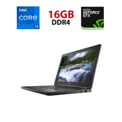 Ноутбук Dell Latitude 5591 / 15.6" (1920x1080) IPS / Intel Core i7-8850H (6 (12) ядер по 2.6 - 4.3 GHz) / 16 GB DDR4 / 256 GB SSD / nVidia GeForce MX130, 2GB DDR5, 64-bit / WebCam