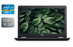 Ноутбук Dell Latitude E5570 / 15.6" (1920x1080) IPS / Intel Core i7-6600U (2 (4) ядра по 2.6 - 3.4 GHz) / 16 GB DDR4 / 500 GB SSD / AMD Radeon R7 M360, 2 GB DDR3, 64-bit / WebCam / Windows 10