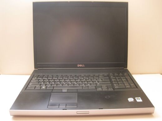 Ноутбук Dell Precision M6400 / 17" (1440x900) TN / Intel Core 2 Extreme X9100 (2 ядра по 3.06 GHz) / 8 GB DDR3 / 128 GB SSD + 320 GB HDD / nVidia Quadro FX 3700M, 1GB GDDR3, 256-bit / WebCam