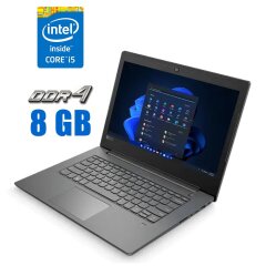Ноутбук Lenovo V330-14IKB / 14" (1920x1080) TN / Intel Core i5-8250U (4 (8) ядра по 1.6 - 3.4 GHz) / 8 GB DDR4 / 240 GB SSD / Intel UHD Graphics 620 / WebCam 