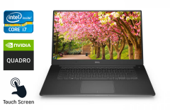 Ноутбук робоча станція Б-клас Dell Precision 5510 / 15.6" (3840x2160) IPS Touch / Intel Core i7-6820HQ (4 (8) ядра по 2.7 - 3.6 GHz) / 16 GB DDR4 / 512 GB SSD / nVidia Quadro M1000M, 2 GB DDR3, 128-bit / HDMI