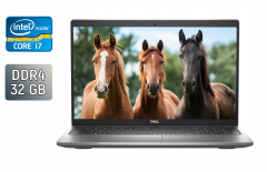 Ноутбук робоча станція Dell Precision 3560 / 15.6" (1920x1080) IPS / Intel Core i7-1165G7 (4 (8) ядра по 2.8 - 4.7 GHz) / 32 GB DDR4 / 512 GB SSD / nVidia T500, 2 GB GDDR6, 64-bit / WebCam / HDMI / Windows 10