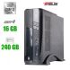 Новий комп'ютер Prime LogicPower S605 U3 Tower / Intel Core i3-10100 (4 (8) ядер по 3.6 - 4.3 GHz) / 16 GB DDR4 / 240 GB SSD / Intel UHD Graphics 630 / 400W  купити