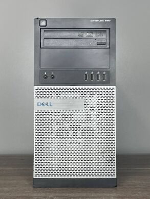 Системный блок Dell OptiPlex 990 Tower / Intel Core i3-2120 (2 (4) ядра по 3.3 GHz) / 4 GB DDR3 / 500 GB HDD