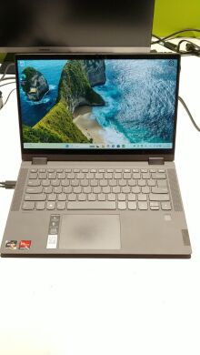 Ультрабук-трансформер Б-клас Lenovo IdeaPad Flex 5 14ARE05 / 14" (1920x1080) IPS Touch / AMD Ryzen 5 4500U (6 ядер по 2.3 - 4.0 GHz) / 16 GB DDR4 / 256 GB SSD / AMD Radeon Vega Graphics / WebCam Ультрабук-трансформер Б-клас Lenovo IdeaPad Flex 5 14ARE05 / 14" (1920x1080) IPS Touch / AMD Ryzen 5 4500U (6 ядер по 2.3 - 4.0 GHz) / 16 GB DDR4 / 256 GB SSD / AMD Radeon Vega Graphics / WebCam