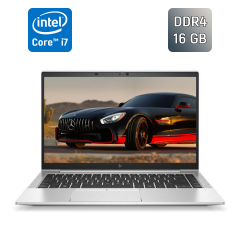 Ультрабук Б-класс HP EliteBook 840 G7 / 14" (1920x1080) IPS / Intel Core i7-10610U (4 (8) ядра по 1.8 - 4.9 GHz) / 16 GB DDR4 / 512 GB SSD / Intel UHD Graphics / HDMI / TouchID / Windows 10
