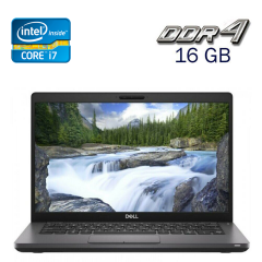 Ультрабук Dell Latitude 5401 / 14" (1920x1080) IPS / Intel Core i7-9850H (6 (12) ядер по 2.6 - 4.6 GHz) / 16 GB DDR4 / 256 GB SSD / Intel UHD Graphics 630 / WebCam / SIM