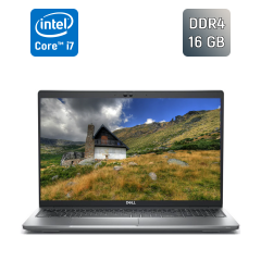 Ультрабук Dell Latitude 5530 / 15.6" (1920x1080) IPS / Intel Core i7-1265U (10 (12) ядер по 3.6 - 4.8 GHz) / 16 GB DDR4 / 512 GB SSD / Intel Iris Xe Graphics eligible / WebCam / Windows 11