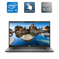 Ультрабук Dell Latitude 7530 / 15.6" (1920x1080) IPS Touch / Intel Core i5-1245U (10 (12) ядер по 1.2 - 4.4 GHz) / 16 GB DDR4 / 512 GB SSD / Intel Iris Xe Graphics / WebCam