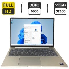 Ультрабук HP EliteBook 660 G11 / 16" (1920x1200) IPS / Intel Core Ultra 5 125U (12 (14) ядер по 1.3 - 4.3 GHz) / 16 GB DDR5 / 512 GB SSD M.2 / Intel Graphics / WebCam / Fingerprint