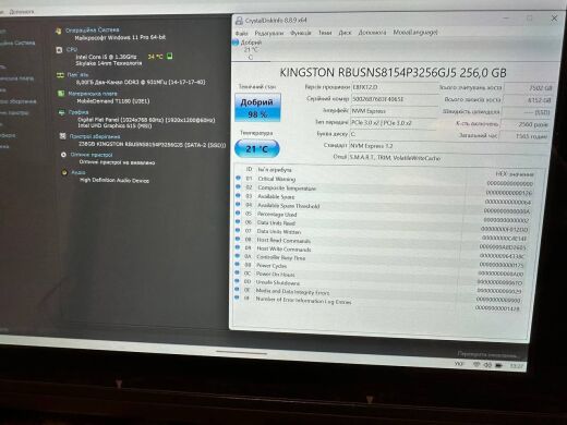 Захищений планшет MobileDemand XTablet T1180 / 10.1" (1920x1200) IPS Touch / Intel Core i5-8200Y (2 (4) ядра по 1.3 - 3.9 GHz) / 8 GB DDR3 / 256 GB SSD / Intel HD Graphics 620 / WebCam