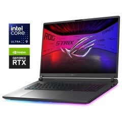 Ігровий ноутбук Asus ROG Strix G18 G815LR / 18" (2560x1600) IPS / Intel Core Ultra 9 275HX (24 ядра по 2.7 - 5.4 GHz) / 32 GB DDR5 / 2000 GB SSD / nVidia GeForce RTX 5070 Ti, 12 GB GDDR7, 192-bit / WebCam / Win 11