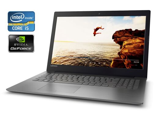 Ноутбук Lenovo IdeaPad 320-15IKB / 15.6" (1920x1080) TN / Intel Core i5-7200U (2 (4) ядра по 2.5 - 3.1 GHz) / 6 GB DDR4 / 256 GB SSD / nVidia GeForce 940MX, 2 GB GDDR5, 64-bit / WebCam