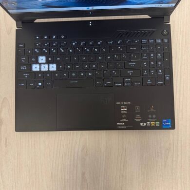 Ігровий ноутбук Asus TUF Dash F15 FX517ZM / 15.6" (1920x1080) IPS / Intel Core i7-12650H (10 (16) ядер по 3.5 - 4.7 GHz) / 16 GB DDR5 / 512 GB SSD NVMe / nVidia GeForce RTX 3070, 8 GB GDDR6, 256-bit / WebCam