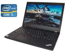 Ноутбук Lenovo ThinkPad L560 / 15.6" (1920x1080) IPS / Intel Core i5-6300U (2 (4) ядра по 2.4 - 3.0 GHz) / 8 GB DDR4 / 256 GB SSD / Intel HD Graphics 520 / WebCam