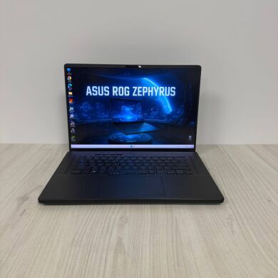 Ігровий ноутбук Asus ROG Zephyrus M16 GU604VI / 16" (2560x1600) IPS / Intel Core i9-13900H (14 (20) ядер по 2.6 - 5.4 GHz) / 16 GB DDR5 / 1000 GB SSD NVMe / nVidia GeForce RTX 4070, 8 GB GDDR6, 128-bit / WebCam Ігровий ноутбук Asus ROG Zephyrus M16 GU604VI / 16" (2560x1600) IPS / Intel Core i9-13900H (14 (20) ядер по 2.6 - 5.4 GHz) / 16 GB DDR5 / 1000 GB SSD NVMe / nVidia GeForce RTX 4070, 8 GB GDDR6, 128-bit / WebCam