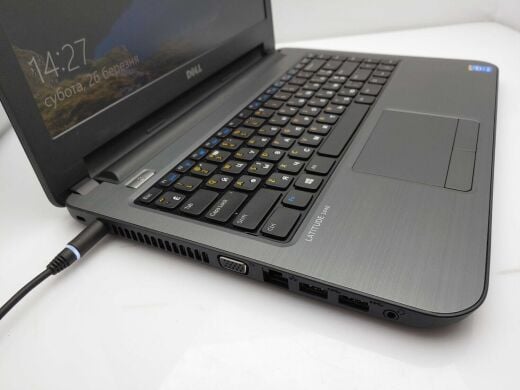 Ноутбук Dell Latitude 3440 Gray / 14" (1366x768) TN / Intel Core i5-4210U (2 (4) ядра по 1.7 - 2.7 GHz) / 8 GB DDR3 / 240 GB SSD / nVidia GeForce GT 740M, 2 GB DDR3, 64-bit / WebCam Ноутбук Dell Latitude 3440 Gray / 14" (1366x768) TN / Intel Core i5-4210U (2 (4) ядра по 1.7 - 2.7 GHz) / 8 GB DDR3 / 240 GB SSD / nVidia GeForce GT 740M, 2 GB DDR3, 64-bit / WebCam