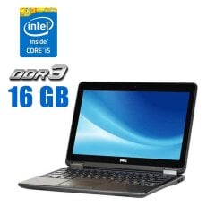 Нетбук Dell Latitude E7240 / 12.5" (1366x768) TN / Intel Core i5-4300U (2 (4) ядра по 1.9 - 2.9 GHz) / 16 GB DDR3 / 256 GB SSD / Intel HD Graphics 4400 / WebCam