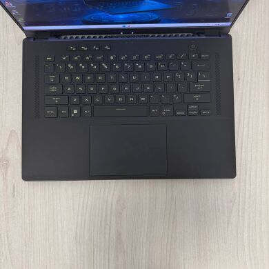 Ігровий ноутбук Asus ROG Zephyrus M16 GU604VI / 16" (2560x1600) IPS / Intel Core i9-13900H (14 (20) ядер по 2.6 - 5.4 GHz) / 16 GB DDR5 / 1000 GB SSD NVMe / nVidia GeForce RTX 4070, 8 GB GDDR6, 128-bit / WebCam Ігровий ноутбук Asus ROG Zephyrus M16 GU604VI / 16" (2560x1600) IPS / Intel Core i9-13900H (14 (20) ядер по 2.6 - 5.4 GHz) / 16 GB DDR5 / 1000 GB SSD NVMe / nVidia GeForce RTX 4070, 8 GB GDDR6, 128-bit / WebCam