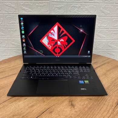 Ігровий ноутбук Б-клас HP Omen 16-b0017nr / 16.1" (2560x1440) IPS / Intel Core i7-11800H (8 (16) ядер по 2.3 - 4.6&nbsp;GHz) / 16 GB DDR4 / 1000 GB SSD / nVidia GeForce RTX 3060, 6 GB GDDR6, 192-bit / WebCam